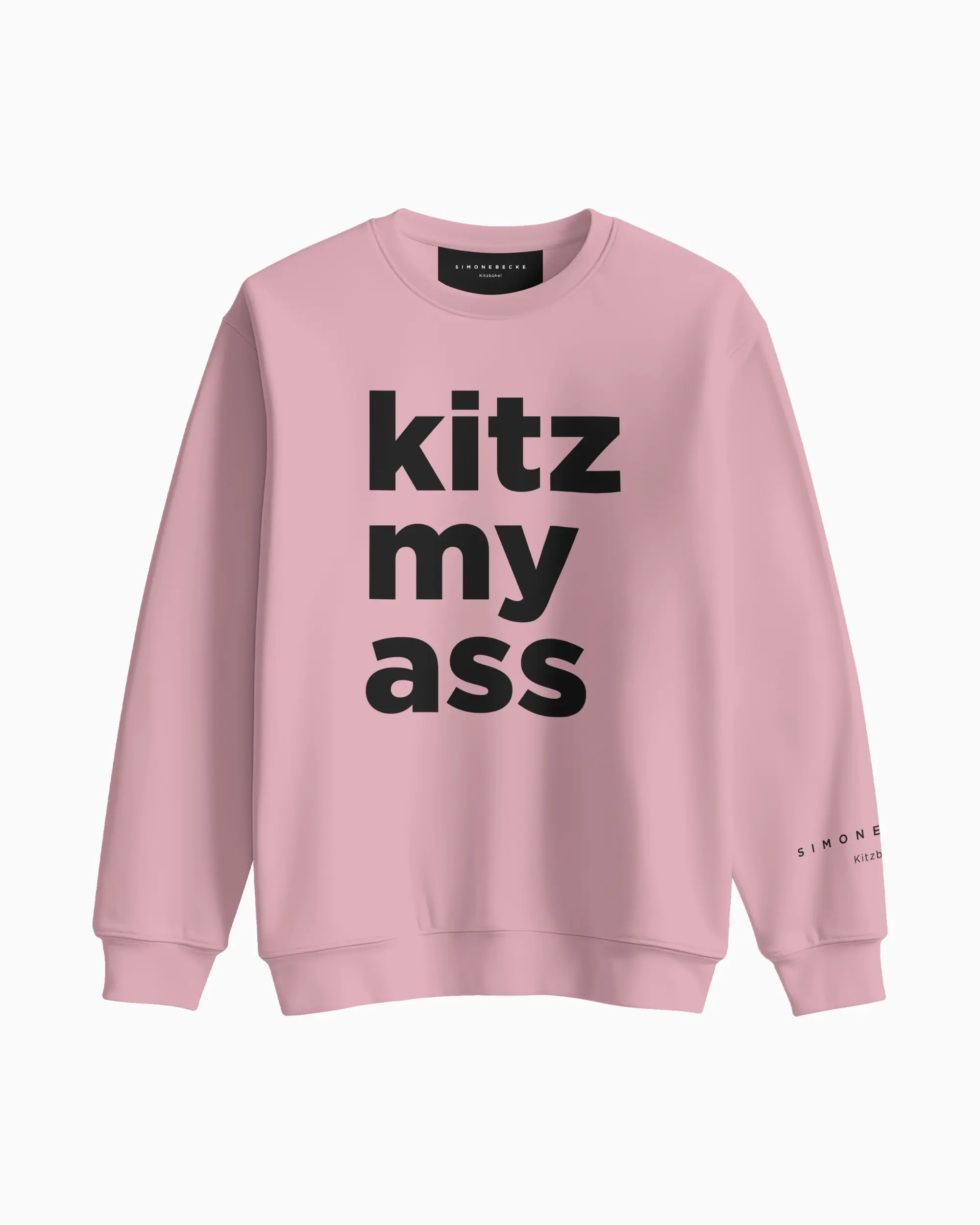 kitz my ass Sweatshirt Bold Pink - Simone Becke