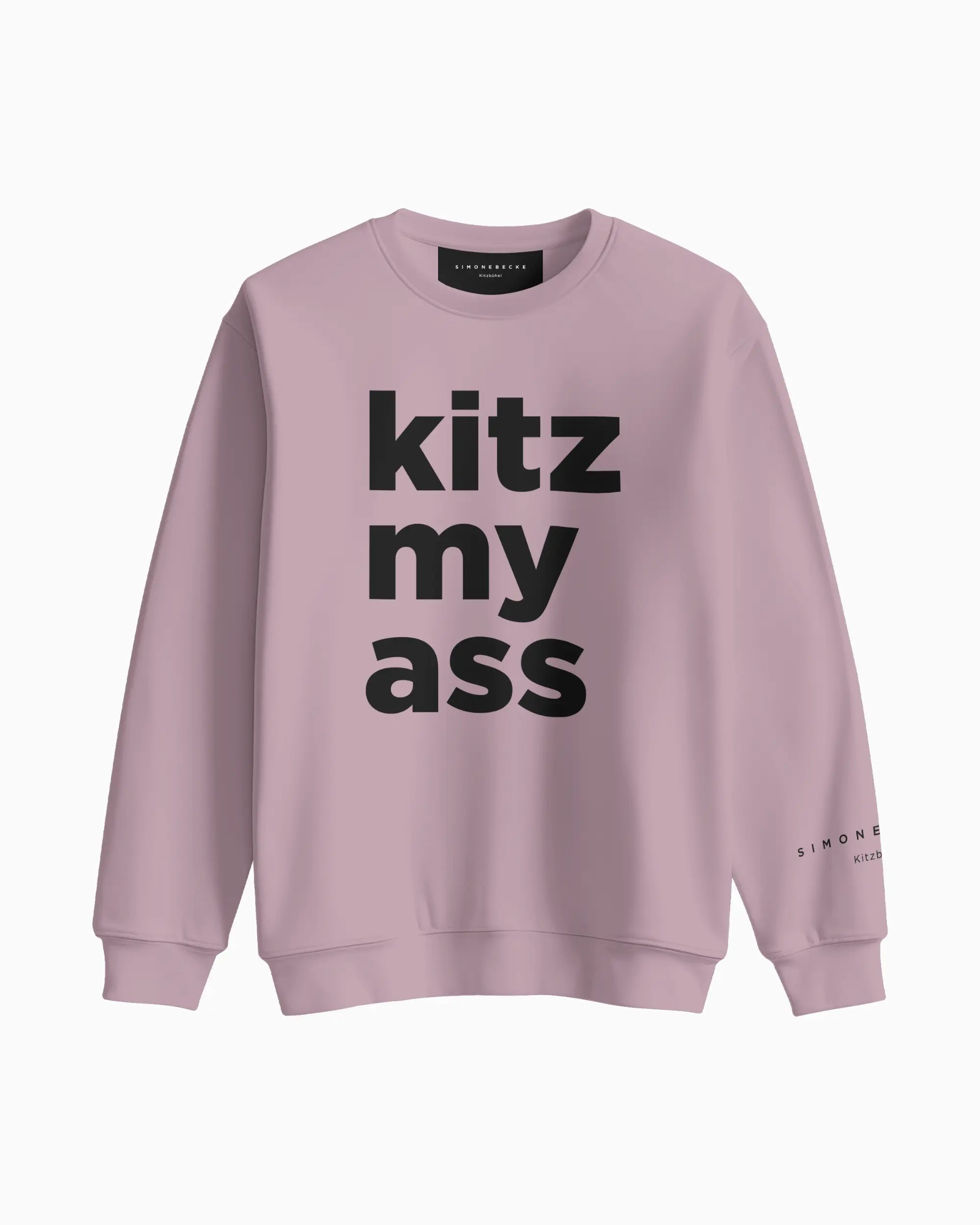 kitz my ass Sweatshirt Bold Blasses Rosa - Simone Becke